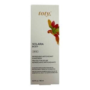 NIB Toty by Sofia Vergara Solaria Body Refreshing Antioxidant Sunscreen SPF 50